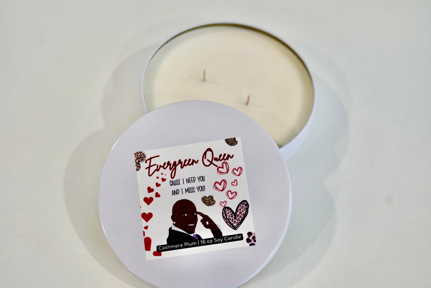 16 oz Soy Candle – "I Need You and I Miss You" – Valentine’s Day Edition (Inspired by Terry Crews in White Chicks)