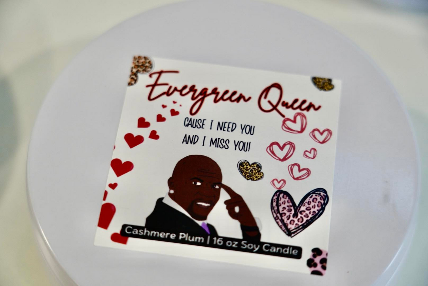 16 oz Soy Candle – "I Need You and I Miss You" – Valentine’s Day Edition (Inspired by Terry Crews in White Chicks)