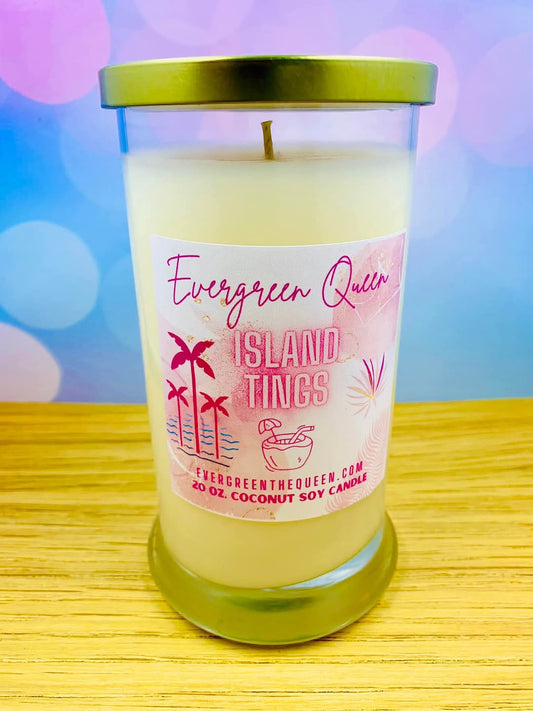 Island Tings Handmade Soy Candle – 16 oz