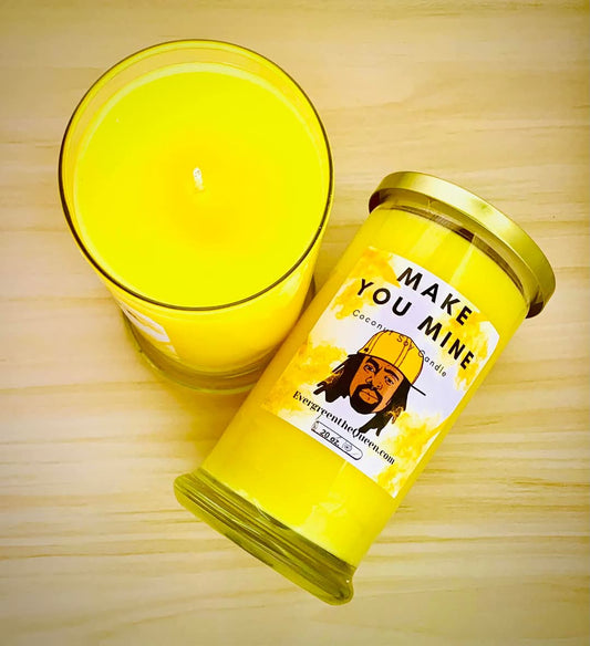 Mac Dre Make You Mine Inspired Handmade Soy Candle - 16 oz with Hemp Wick